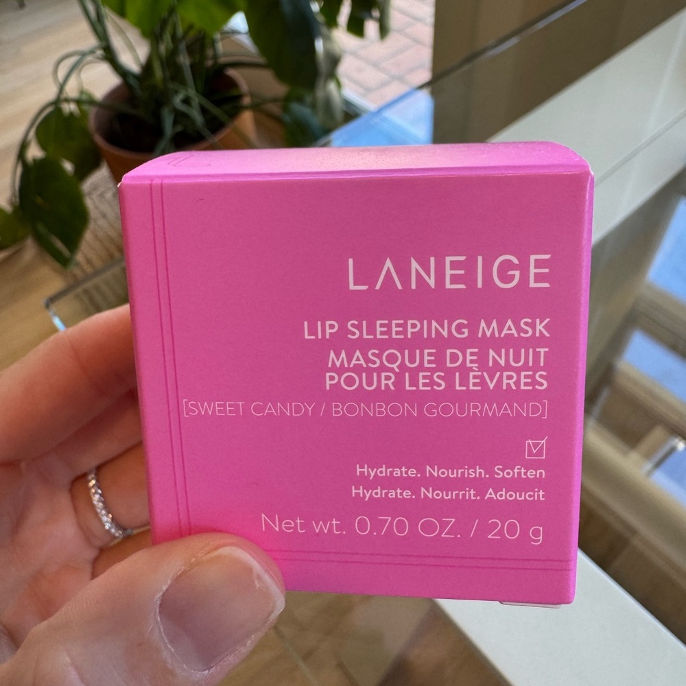 Unopened LANEIGE Pink Lip Sleeping Mask